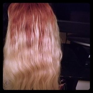 Human hair 18in Wig